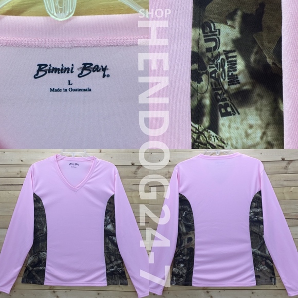 BIMINI BAY HABOUR ISLAND W/MOSSY OAK PANELS SHIRT - Picture 3 of 3